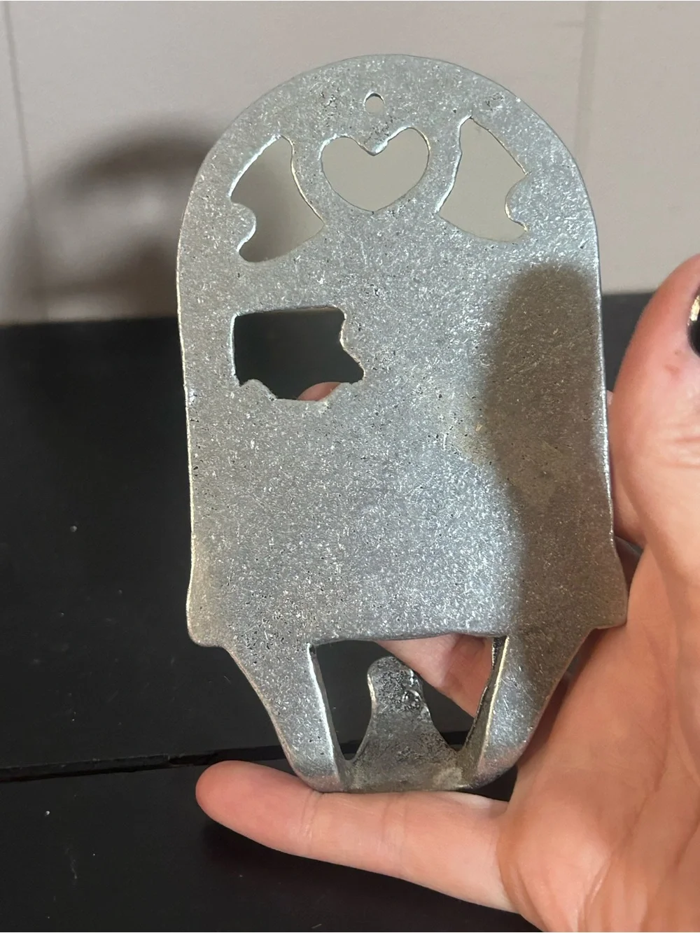 Silver Cat Floral Wall Hook - Decorative Home Wall Decor